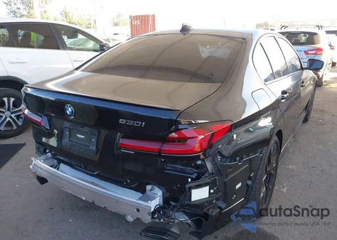 2023 BMW 530 I z USA, uszkodzony, nr VIN WBA53BH08PWY21297